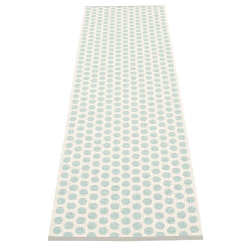 Pappelina NOA Tappeto Pale Turq/V/W Grey stripe