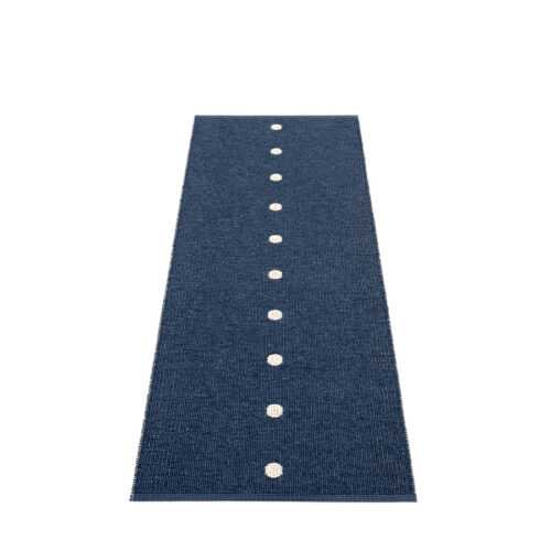 Pappelina PEG Tappeto Dark Blue/Vanilla