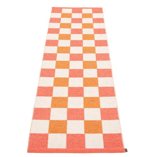 Pappelina PIX Tappeto Flamingo/Vanilla/Pale Orange