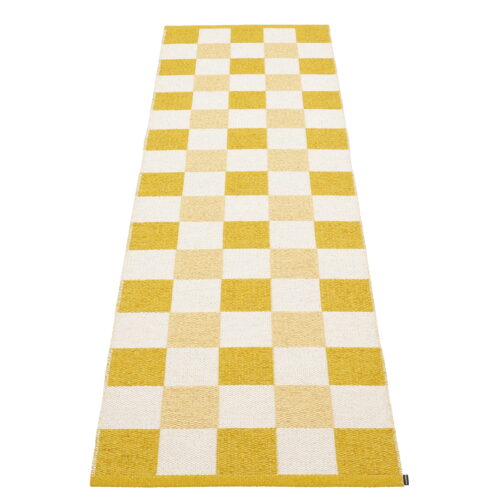 Pappelina PIX Tappeto Mustard/Vanilla/Pale Yellow