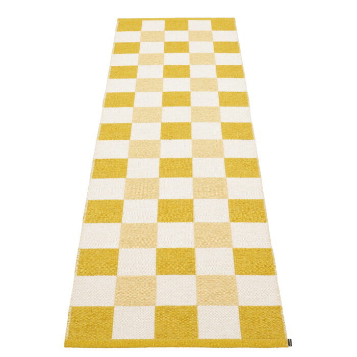 Pappelina PIX Tappeto Mustard/Vanilla/Pale Yellow