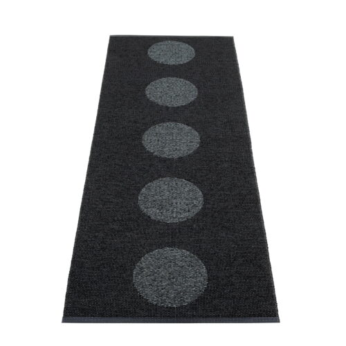 Pappelina VERA 2.0 Tappeto Black/Black met.