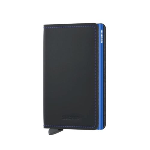 Secrid SLIMWALLET Portafoglio - black-blue