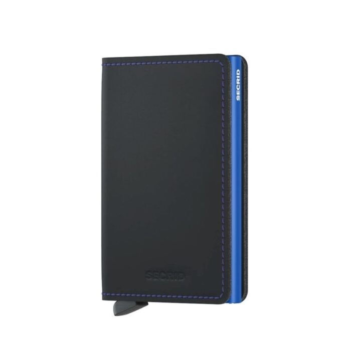 Secrid SLIMWALLET Portafoglio - black-blue