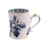 Seletti DIESEL CLASSIC ON ACID" - ACID ROSES Tazza in porcellana - bianco/blu/oro