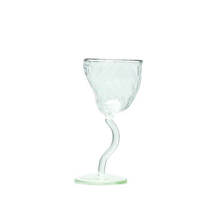 Seletti DIESEL CLASSIC ON ACID - DIAMONDS Bicchiere a calice in vetro - trasparente
