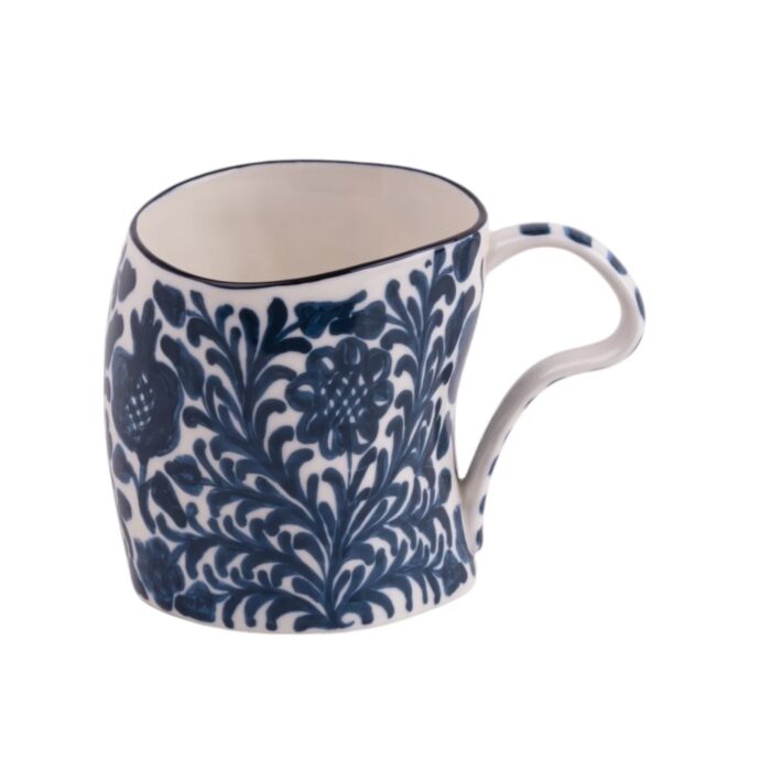 Seletti DIESEL CLASSIC ON ACID - GRANADA Tazza in porcellana - bianco/blu
