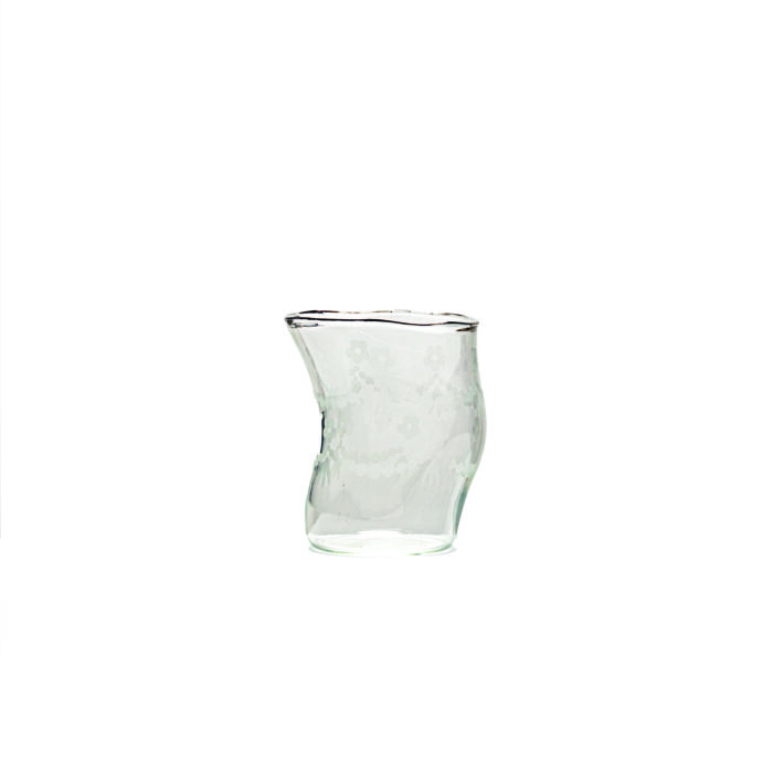 Seletti DIESEL CLASSIC ON ACID - SPRING Bicchiere in vetro - trasparente