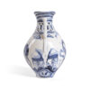Seletti DIESEL CLASSICS ON ACID IBEX Vaso in porcellana - bianco/blu