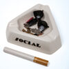 Seletti DIESEL SOCIAL SMOKER-DIESEL LIVING Centrotavola in porcellana - bianco/nero/marrone