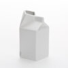 Seletti ESTETICO QUOTIDIANO Caraffa per latte in porcellana 7x7x14,5cm - bianco
