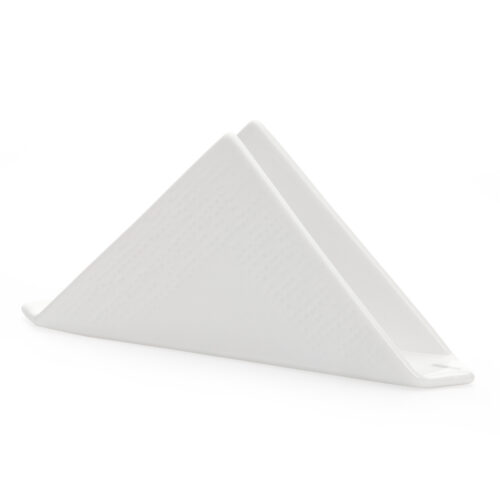 Seletti ESTETICO QUOTIDIANO Portatovaglioli in porcellana 23x3,5x10,5 - bianco