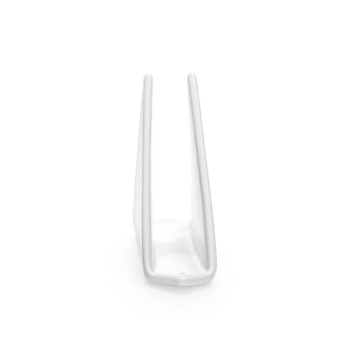 Seletti ESTETICO QUOTIDIANO Portatovaglioli in porcellana 23x3,5x10,5 - bianco