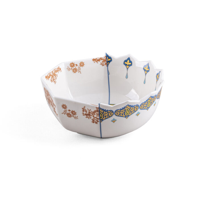 Seletti HYBRID 2.0 AROR Ciotola in porcellana 15,5cm - bianco/multicolore