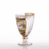 Seletti HYBRID 2.0 PANNOTIA Set 3 bicchieri in vetro 330ml - trasparente/multicolore