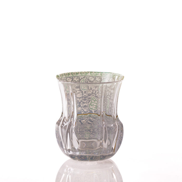 Seletti HYBRID 2.0 RODINIA Set 3 bicchieri in vetro 220ml - trasparente/multicolore