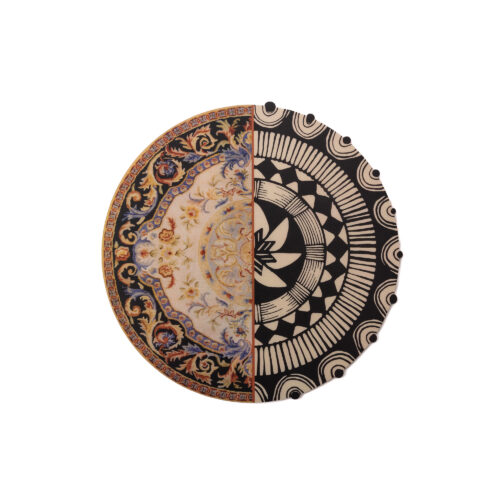 Seletti HYBRID WALATAH Tovaglietta americana in PP + sughero 37cm - multicolore