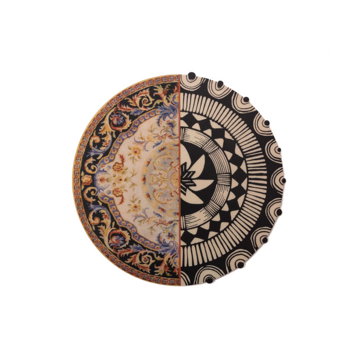 Seletti HYBRID WALATAH Tovaglietta americana in PP + sughero 37cm - multicolore