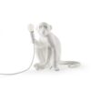 Seletti Luci MONKEY LAMP Lampada in resina - bianco