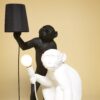 Seletti Luci MONKEY LAMP Lampada in resina - bianco