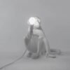 Seletti Luci MONKEY LAMP Lampada in resina - bianco