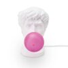 Seletti Luci WONDER TIMES Lampada in resina - bianco/rosa