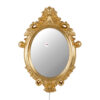 Seletti REFLECTING EYES CICLOPE Specchiera con cornice in PU - dorato