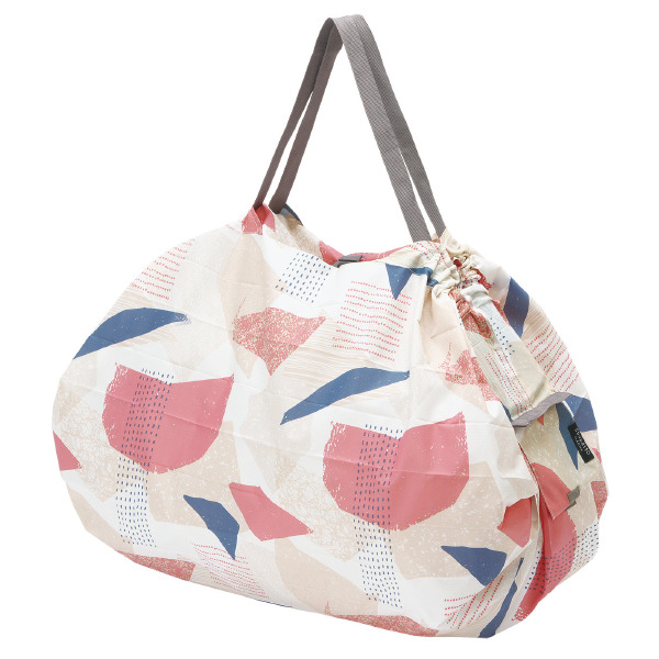 Shupatto COMPACT L Borsa pieghevole 40L - rosa decorato