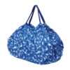 Shupatto COMPACT L Borsa pieghevole 40L - blu fantasia