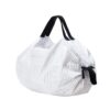 Shupatto COMPACT S Borsa pieghevole 7,5L - bianco rigato