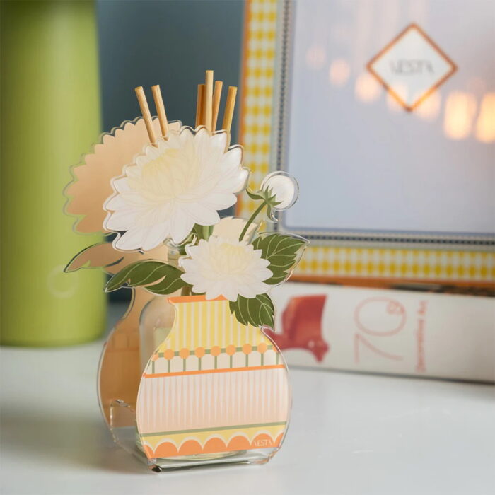 vesta-dalia-profumatore-mini-in-cristallo-acrilico-con-fragranza-50ml-e-bastoncini-giallo-2.jpg Vesta DALIA profumatore mini in cristallo acrilico con fragranza 50ml e bastoncini - giallo