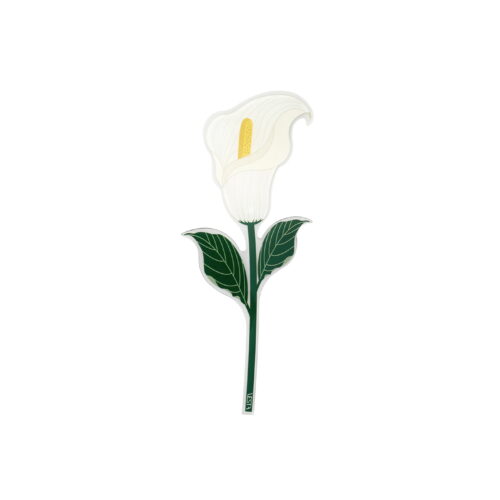 Vesta SPECIAL MOMENTS Fiore mini in cristallo acrilico con confezione regalo - calla