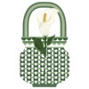 Vesta SPECIAL MOMENTS Fiore mini in cristallo acrilico con confezione regalo - calla