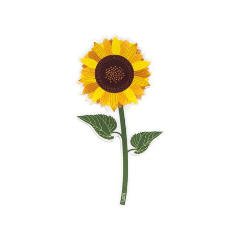 Vesta SPECIAL MOMENTS Fiore mini in cristallo acrilico con confezione regalo - girasole