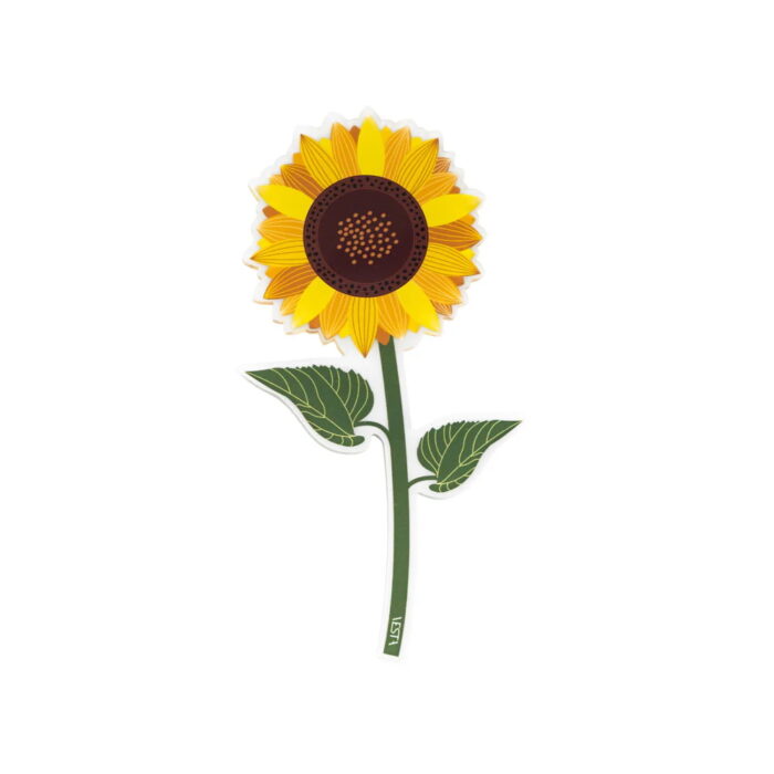 Vesta SPECIAL MOMENTS Fiore mini in cristallo acrilico con confezione regalo - girasole