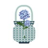 Vesta SPECIAL MOMENTS Fiore mini in cristallo acrilico con confezione regalo - ortensia blu
