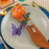 Vesta SPECIAL MOMENTS Fiore mini in cristallo acrilico con confezione regalo - ranuncolo