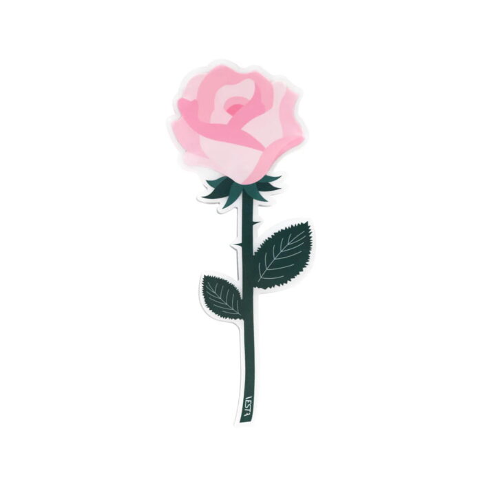 Vesta SPECIAL MOMENTS Fiore mini in cristallo acrilico con confezione regalo - rosa rosa