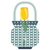 Vesta SPECIAL MOMENTS Fiore mini in cristallo acrilico con confezione regalo - tulipano giallo