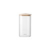 Guzzini FOOD STORAGE Barattolo rettangolare 1300ml - argilla chiaro