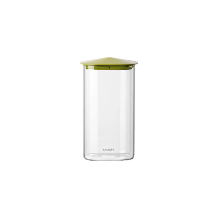 Guzzini FOOD STORAGE Barattolo rettangolare 1300ml - verde avocado