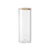 Guzzini FOOD STORAGE Barattolo rettangolare 2100ml - argilla chiaro