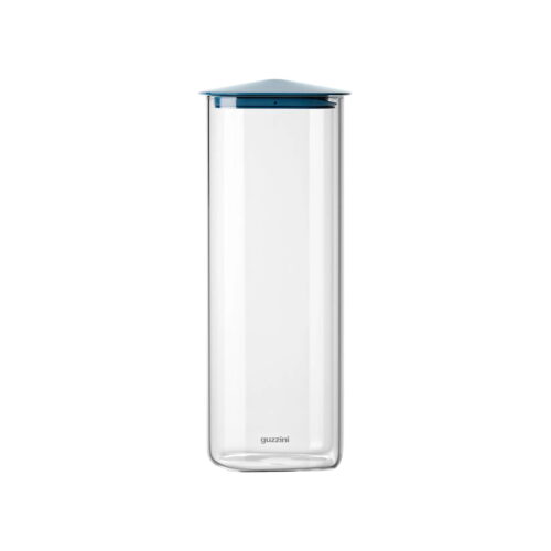 Guzzini FOOD STORAGE Barattolo rettangolare 2100ml - blu aria intenso