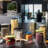 Guzzini FOOD STORAGE Barattolo rettangolare 2100ml - blu aria intenso