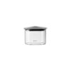 Guzzini FOOD STORAGE Barattolo rettangolare 600ml - nero