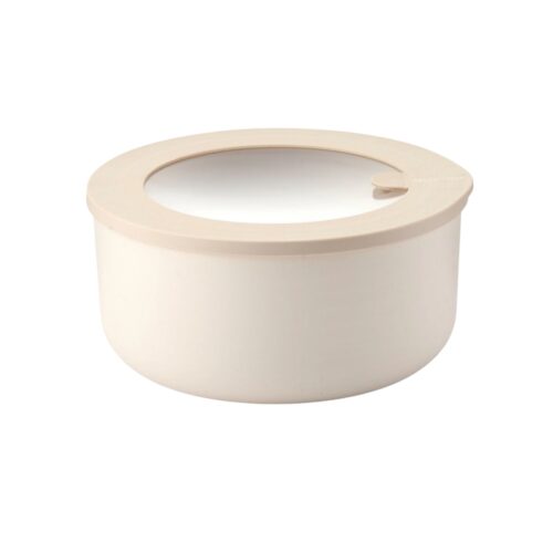 Guzzini FOOD STORAGE Contenitore ermetico tondo L 1800ml - argilla scuro