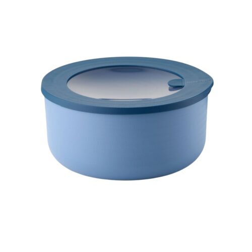 Guzzini FOOD STORAGE Contenitore ermetico tondo L 1800ml - blu aria intenso