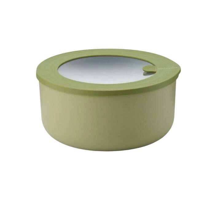 Guzzini FOOD STORAGE Contenitore ermetico tondo L 1800ml - verde avocado