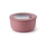 Guzzini FOOD STORAGE Contenitore ermetico tondo M 850ml - rosso malva