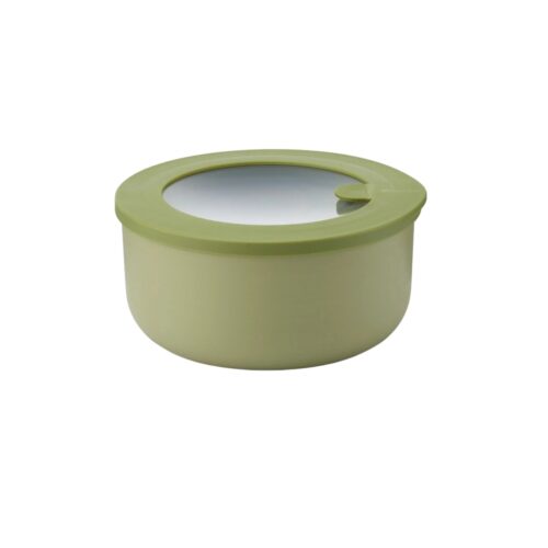 Guzzini FOOD STORAGE Contenitore ermetico tondo M 850ml - verde avocado